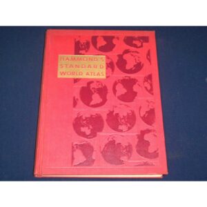 Hammond's Standard World Atlas (1956 Hardcover)