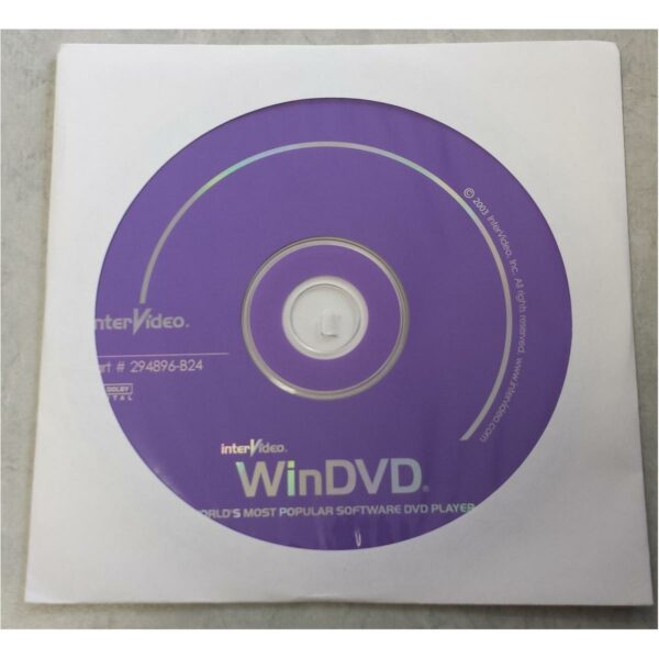 InterVideo WinDVD Software DVD Player (294896-B24)
