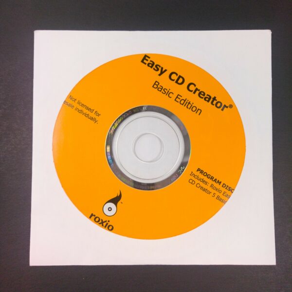 Roxio Easy CD & DVD Creator 5 Basic Edition (303275-B23)