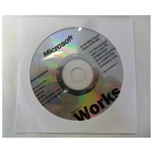 Microsoft Works 7.0 OEM Version (No Product Key)