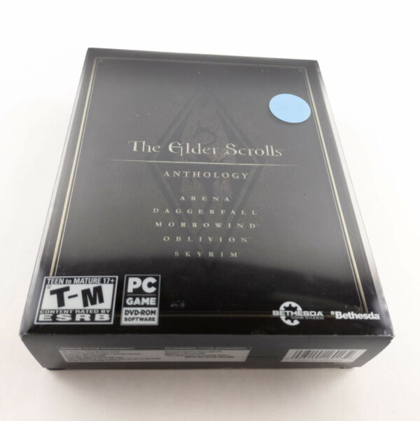 The Elder Scrolls Anthology Arena Skyrim Oblivion PC Factory Sealed Retail Box