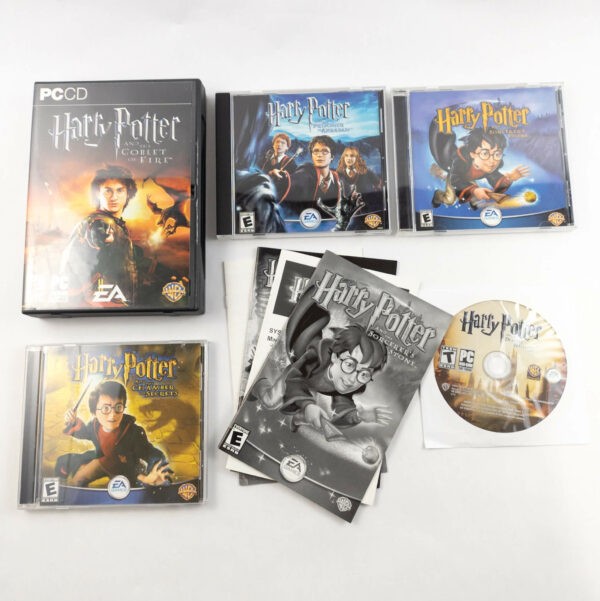 Harry Potter PC Game Collection - Lot of 5 PC Games