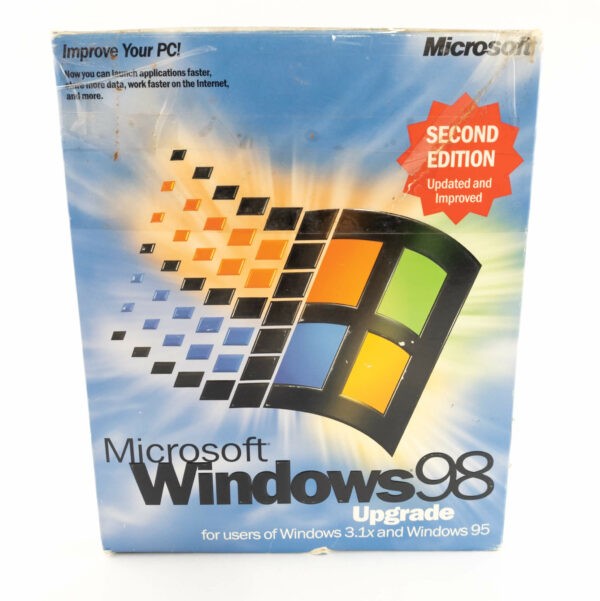 Microsoft Windows 98 Second Edition Upgrade with Product Key