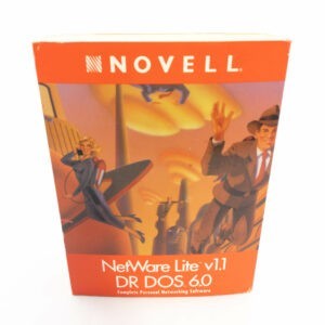 Vintage Novell Netware Lite 1.1 PC 5.25" Floppy Diskettes